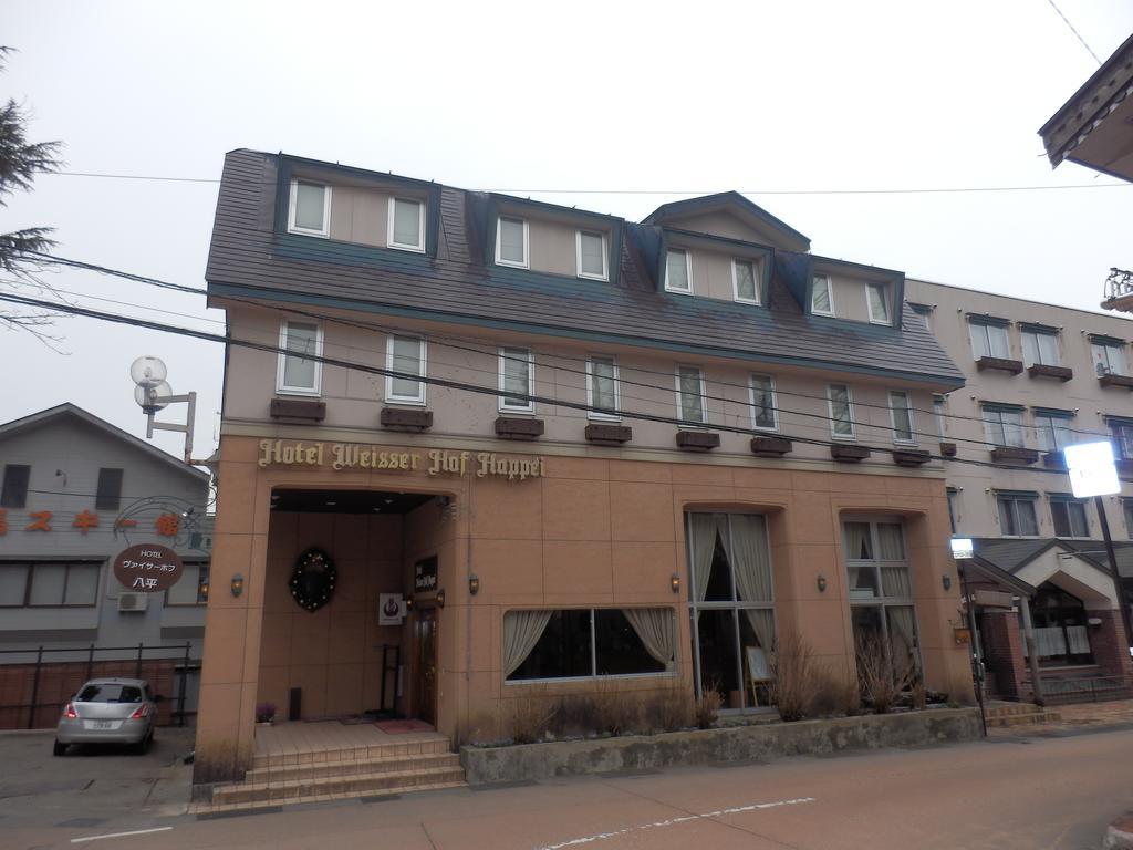 Hotel Weisser Hof Happei Hakuba Exteriör bild