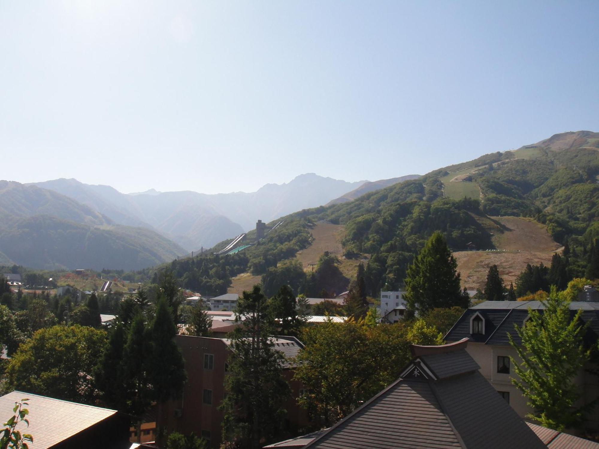 Hotel Weisser Hof Happei Hakuba Exteriör bild